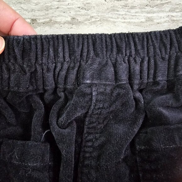 Girls Barbie Black Corduroy Cargo Wide Legged Jeans, Junior 160 - Picture 13 of 16